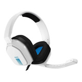 Headset Astro Gaming A10 Ps, Xbox, Pc, Mac- Branco/azul Cor Branco