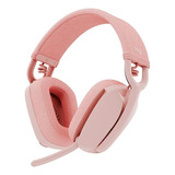 Headset Bluetooth Logitech Zone Vibe 100 Rosa 981 001223