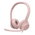 Headset Com Fio Usb Logitech H390 Rosa