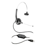 Headset Felitron Compact Voip Novo Usb