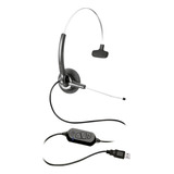 Headset Felitron Stile Compact Voip Usb a 01130 2