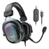 Headset Fifine Ampligame H6 Rgb 7 1 Surround Gamer Cor Preto