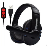 Headset Fone De Ouvido Gamer Usb Q7 Shinka Esterio Home