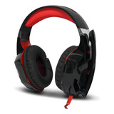 Headset Fone Gamer 7 1 Usb Pc Ps3 Ps4 Knup Kp 455a Cor Vermelho