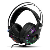 Headset Fone Gamer 7 1 Usb Shinka Led Cor Preto Cor Da Luz Rgb