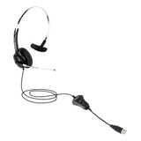 Headset Fone Usb Intelbras Telemarketing Callcenter C Mute