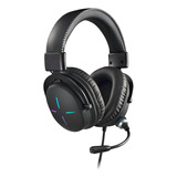 Headset Gamer Acer Nitro Microfone Rgb Conector P3 Cor Preto