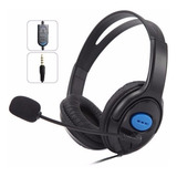 Headset Gamer C Microfone E Fone Ps4 Xbox One Pc Mobile