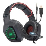 Headset Gamer Fone De Ouvido Usb Mic Ps3 Ps4 Xbox Kp 488