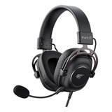 Headset Gamer Havit Gamenote H2002y Mic Removível Preto
