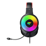 Headset Gamer Havit Gamenote H2013d Rgb Preto