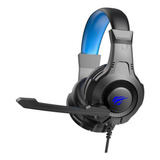 Headset Gamer Havit Gamenote H2031d Preto azul
