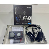 Headset Gamer Logitech Astro A40 Mixamp Pro Tr Preto
