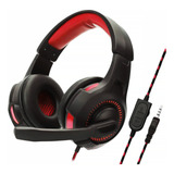 Headset Gamer Microfone Com Fio P3 Driver 40mm Pc Computador