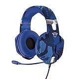 Headset Gamer PS4 PS5 XBOX Series SWITCH PC LAPTOP GXT 322B Carus Azul Trust