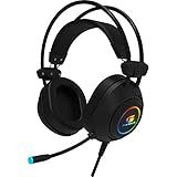 Headset Gamer RGB Crusader Preto FORTREK