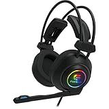 Headset Gamer RGB Vickers Preto Fortrek