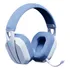 Headset Gamer Sem Fio Fallen Pantera Eco Light Wireless Azul 50mm Bateria 45h De Duração