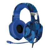 Headset Gamer Trust Gxt 322b Carus Azul Ps4 Ps5 Pc Nfe