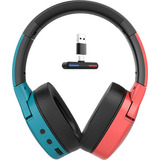 Headset Gamer Wireless Sades Partner Ninten Switch Ps5 Ps4 Cor Azul