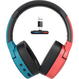 Headset Gamer Wireless Sades Partner Para Nintendo Switch Ps5 Ps4 Cor Azul