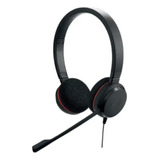 Headset Jabra Evolve 20 Duo Ms Stereo Black 4999-823-109