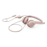 Headset Logitech H390 Usb Rose Cor