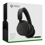 Headset Microsoft Xbox Wireless Multiplataforma Tll 00008 Cor Preto