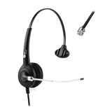 Headset Monoauricular Rj9 Fp 360 P Telefones Ip Posição 3