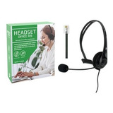 Headset Office Para Telefone