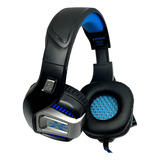 Headset Over ear Gamer Fone De Ouvido Gamer Pc Notebook Jogo Cor Vermelho