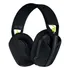 Headset Over ear Gamer Fone Sem Fio Logitech G435 Preto E Amarelo fluorescente