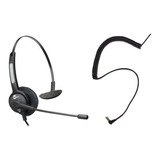 Headset P2 Voip Call Center Profissional Can ruído Promoção 