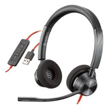Headset Plantronics Blackwire Bw3320 m Usb