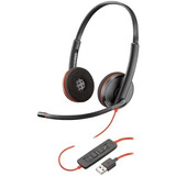 Headset Plantronics Blackwire C3220 Stereo Usb