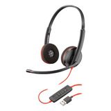 Headset Plantronics Blackwire C3220 Usb a 209745 101
