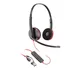 Headset Poly C3220 Com Adaptador Usb-a/usb-c 8x228a6