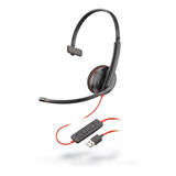 Headset Poly Plantronics Blackwire C3210 Usb