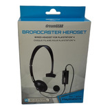 Headset Ps4 Broadcaster Dreamgear Lacrado Pronta