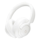 Headset Sem Fio Basike /cancelamento Ruído 041 Bluetooth5.4 Cor Branco Luz Branco