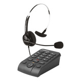 Headset Telemarketing Intelbras Hsb 40 Telefone Callcenter