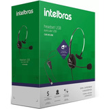 Headset Telemarketing Tel Microfone