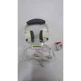 Headset Thrustmaster Para Xbox 360 Para Retirada De Peças Branco