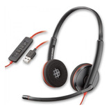 Headset Usb Plantronics Blackwire