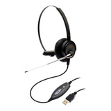 Headset Usb Voip C Tubo