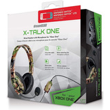 Headset X talk One Xbox One Ps4 Switch Camuflado Dreamgear
