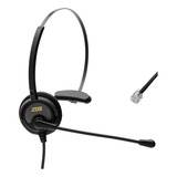 Headset Zox Hz 30 C Conector Rj9