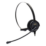 Headset Zox Hz 30 Tubo Flex Mono Conector Rj9