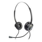 Headset Zox Hz 30d Tubo Flex Duplo Auricular conector Rj9