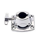 HEALLILY Tom Cymbal Holder Clamp Bass Drum Suporte Tom Mount Instrumento Acessório De Substituição Para Bateria